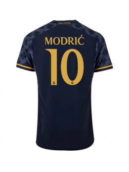 Moški Nogometna dresi replika Real Madrid Luka Modric #10 Gostujoči 2023-24 Kratek rokav